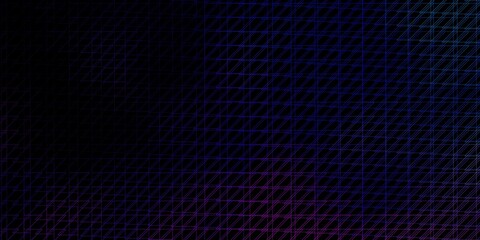 Fototapeta premium Dark Pink, Blue vector layout with lines. Geometric abstract illustration with blurred lines. Template for your UI design.