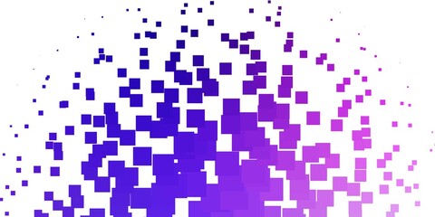 Light Pink, Blue vector pattern in square style. Rectangles with colorful gradient on abstract background. Pattern for business booklets, leaflets