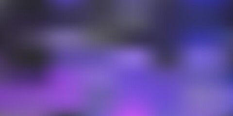 Dark purple, pink vector abstract blur texture.