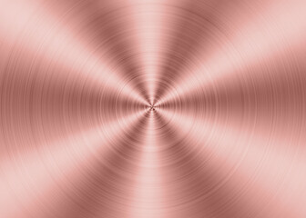 Glossy copper surface background concept