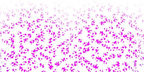 Light purple vector backdrop with chaotic shapes.