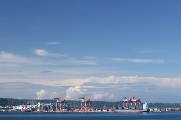 Containerhafen, Subic Bay, Provinz Zambales, Philippinen