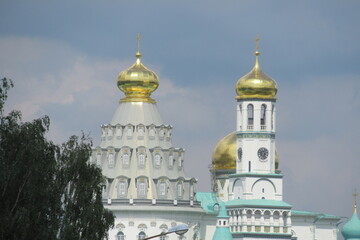 Fototapeta na wymiar Russia, Moscow region, New-Jerusalem Monastery, July 2020 (202)