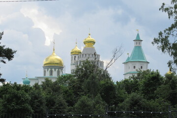 Fototapeta na wymiar Russia, Moscow region, New-Jerusalem Monastery, July 2020 (166)