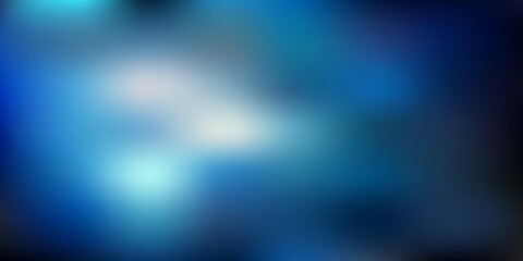 Dark blue vector gradient blur texture.