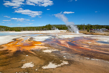 Black sands geyser basin