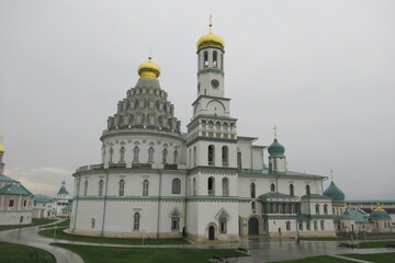 Fototapeta na wymiar Russia, Moscow region, New-Jerusalem Monastery, July 2020 (54)