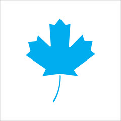 Maple leaf canadian icon