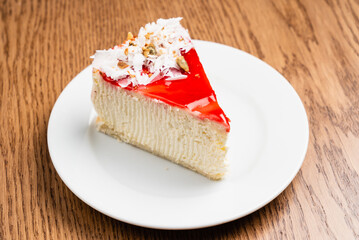 cheesecake with white chocolate