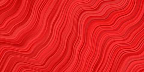 Light Red vector backdrop with bent lines.