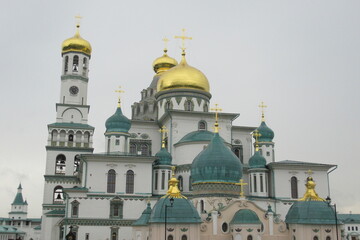 Fototapeta na wymiar Russia, Moscow region, New-Jerusalem Monastery, July 2020 (1)