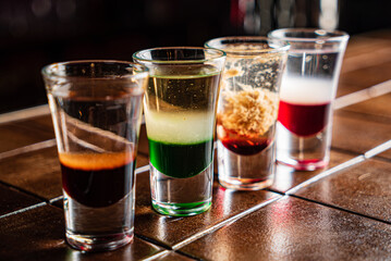 tasty cocktail in bar