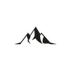 Mountain vector illustration logo template