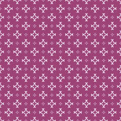 Background pattern. Abstract wallpaper texture. Purple and white color. Seamless pattern for fabric, tiles, interior design or wallpaper. Background vector image