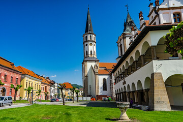 Fototapeta premium The main square of Levoca, Slovakia