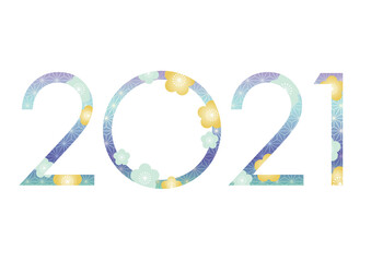 2021年　和柄のシンボルロゴ