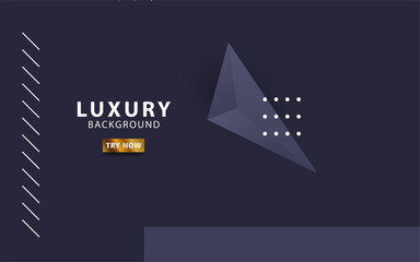 modern blue minimalist luxury background banner design