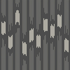 Seamless Black and White Pattern.  Vintage Geometric Background