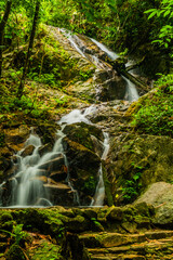 Long exposure of small waterfall