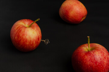 Manzanas con llave