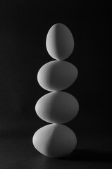 Columna de huevos