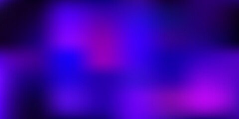 Dark purple vector blur template.