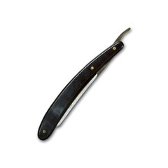 Vintage razor on a white background. Isolated. Tools. Beauty and fashion. B