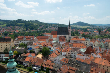 Fototapeta premium Cesky Krumlov Czech Republic Europe