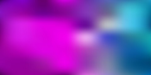 Light pink, blue vector blur pattern.