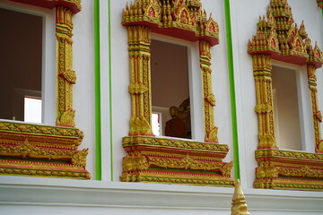 thai temple door