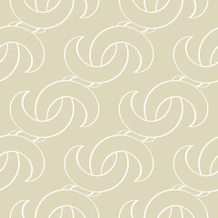 Abstract seamless background. White print on olive green