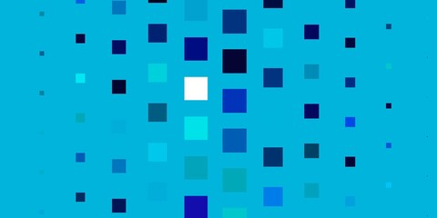 Light Blue, Green vector pattern in square style. Rectangles with colorful gradient on abstract background. Pattern for websites, landing pages.
