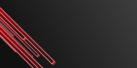 Obraz premium Abstract black red texture background rectangle stripes. Vector illustration.