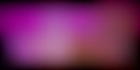 Dark Pink vector abstract blur template.
