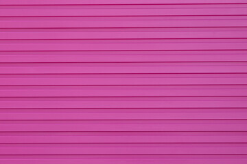 pink steel shutter wall background and texture.