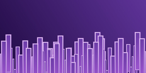 Abstract purple vector background with stripes