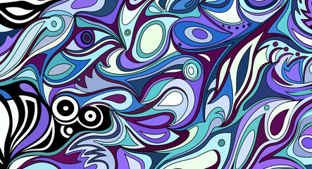 Vector abstract pattern. Oil stains background