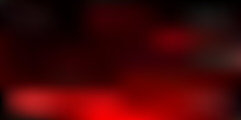 Dark orange vector abstract blur texture.