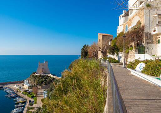 Sperlonga (Italy) - The touristic white city on the sea, province of Latina, Lazio region