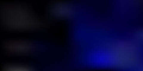 Dark blue vector abstract blur background.