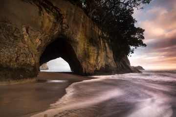 Foto op Canvas cathedral cove, new zealand © gsieuw