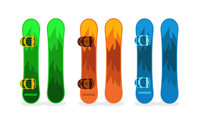 snowboarding board