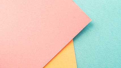 abstract colored paper background geometric pastel tone wallpaper