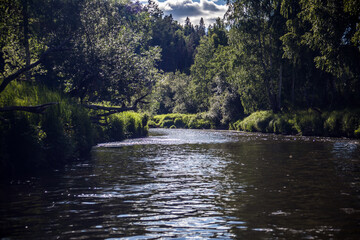 incredible beauty of the nature of the Urals, the banks of the Chusovaya river
