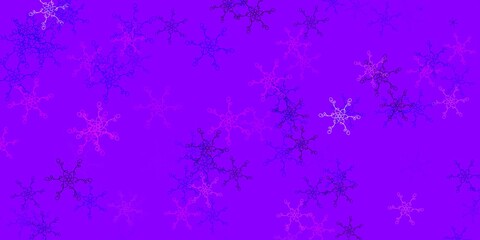 Light Purple, Pink vector template with wry lines.