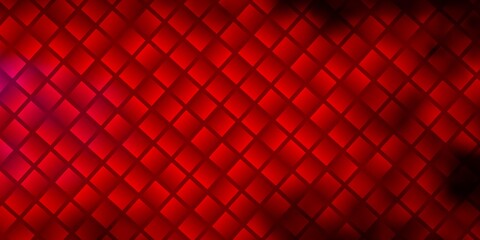 Dark Red vector layout with lines, rectangles.