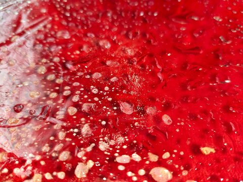 Red Water Drops