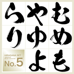 天下無敵 Tenka Muteki 四字熟語 筆文字 手書き Wall Mural Tk01