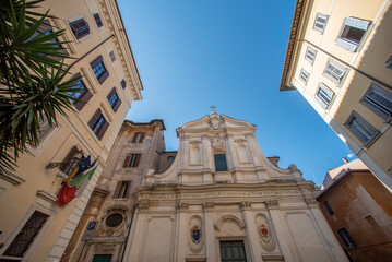 Fototapeta premium Old buildings in Rome