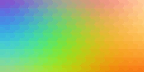 Light Multicolor vector texture with lines. Gradient illustration with straight lines in abstract style. Pattern for ads, commercials.
